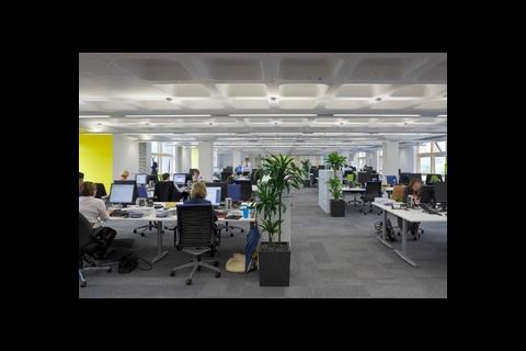 Offices become open-plan spaces